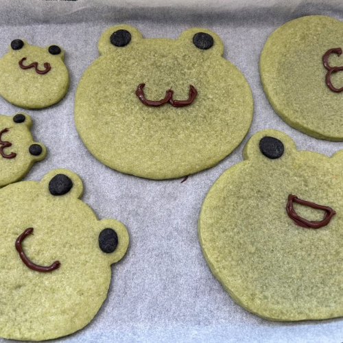 Large Matcha 3 Cookies